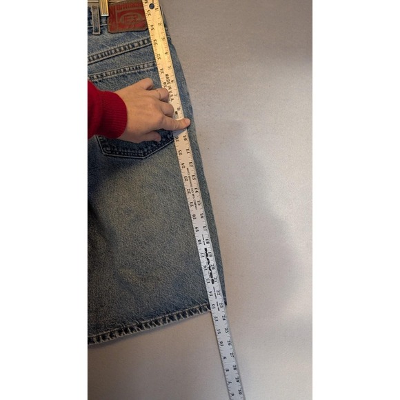 Vtg Brittania Denim Jean Shorts Mens 34 Waist Light Wash Jorts Retro 90s Y2K - Picture 6 of 10